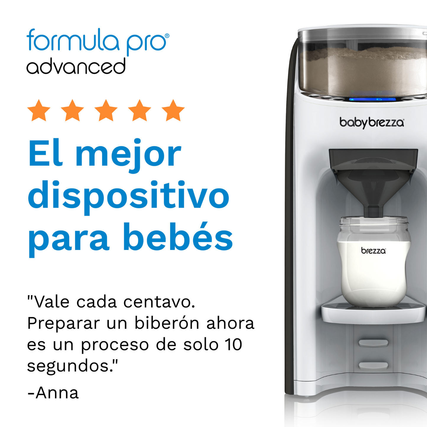 Formula Pro Advanced - Preparador de Mamaderas - Baby Brezza