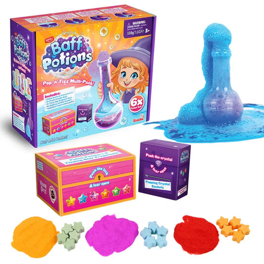 Kit Pociones Mágicas Para El Baño – Colores Y Espuma - Zimpli Kids