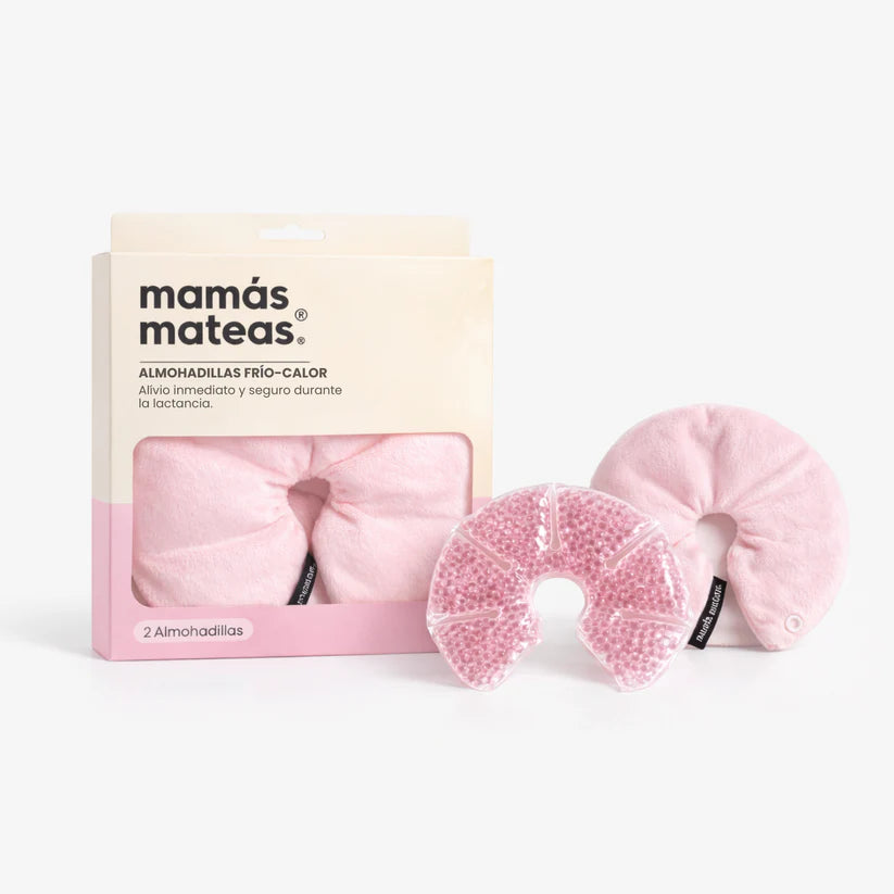 Almohadillas Frío-Calor de Gel para Lactancia - Pack de 2 - Mamas Mateas