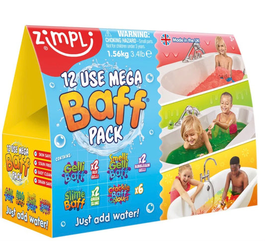 Mega Baff Pack - 12 Use Pack - Zimpli