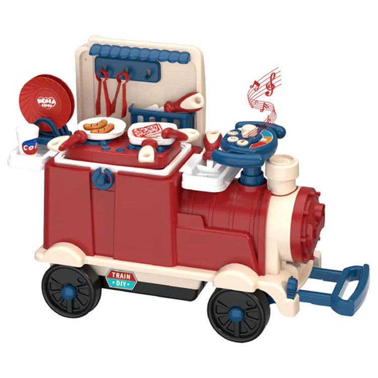 Tren de cocina 3 en 1 para Niños - Sami Toys