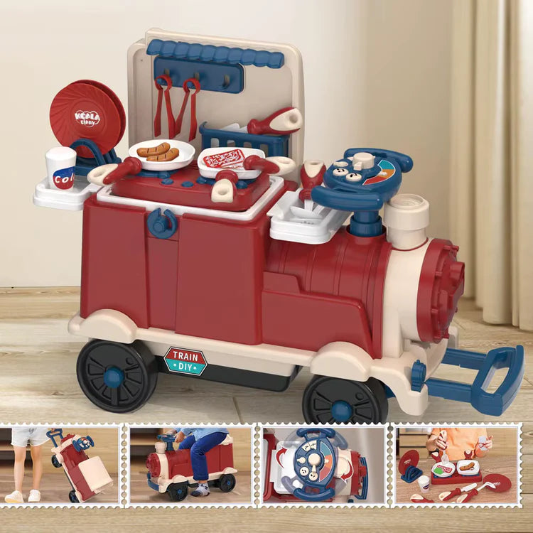 Tren de cocina 3 en 1 para Niños - Sami Toys