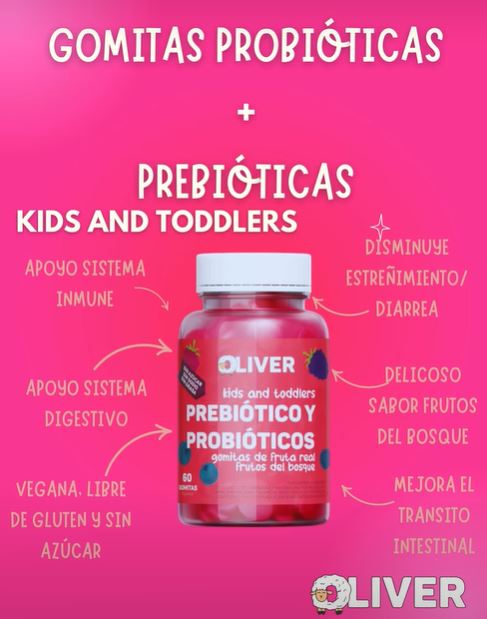 Gomitas Probióticos y Prebióticos Kids and Toddlers