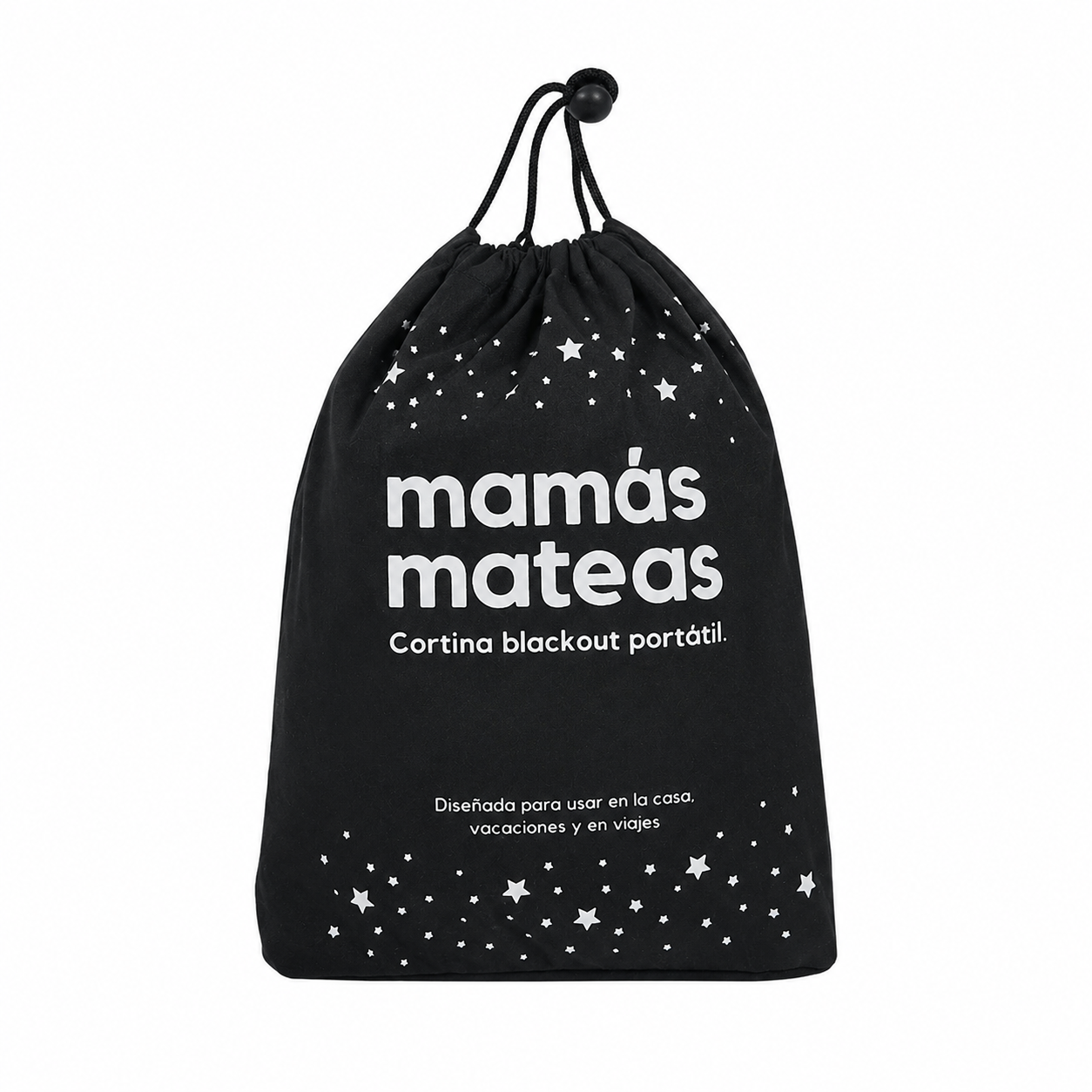 Cortina Blackout Portátil  Negra - Mamas Mateas