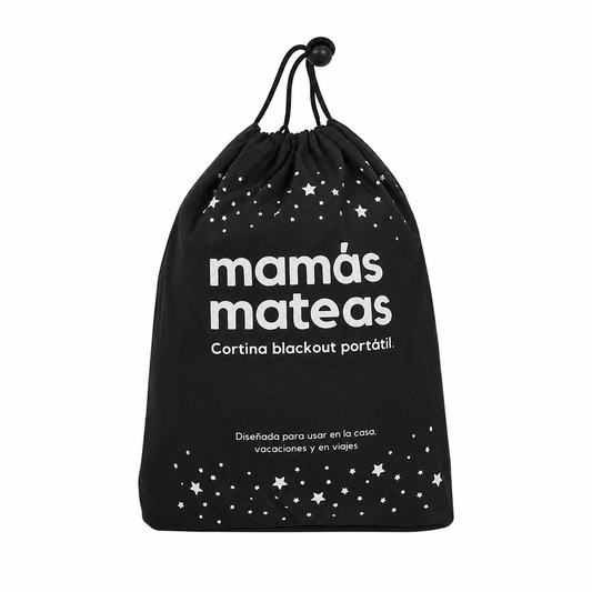 Cortina Blackout Portátil  Negra - Mamas Mateas