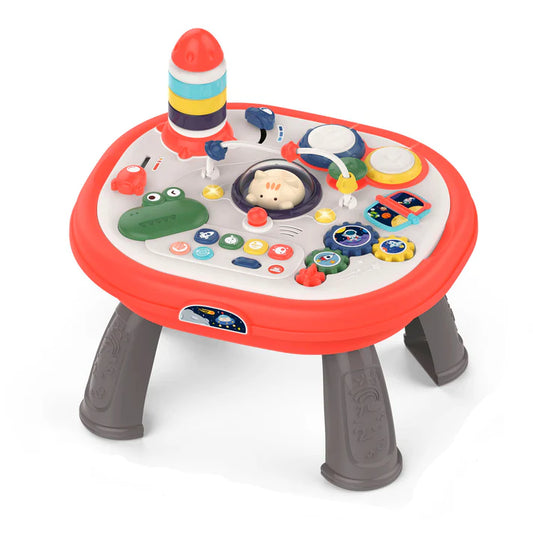 Mesa Aprendizaje Infantil 4 en 1 con Luz y Música - Huanger
