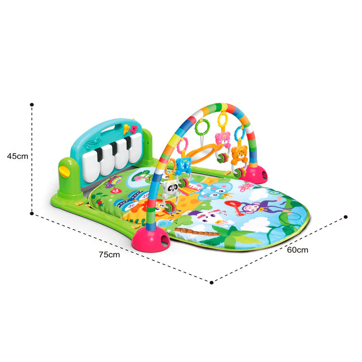 Gimnasio Infantil 3 en 1 Verde- Huanger