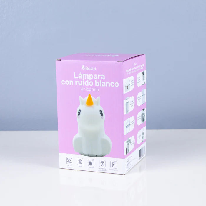 Lámpara con ruido blanco Unicornio – Balia