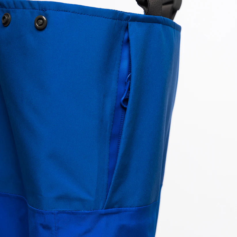 PANTALÓN JARDINERA IMPERMEABLE PARA NIÑOS NIÑAS AZUL - roda