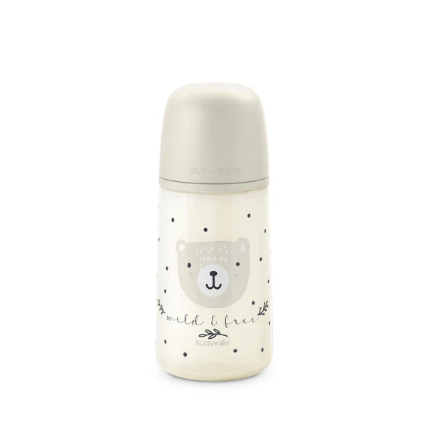 Mamadera wild de 270ml con Tetina Fisiológica Sx Pro Flujo Medio +3 meses Suavinex