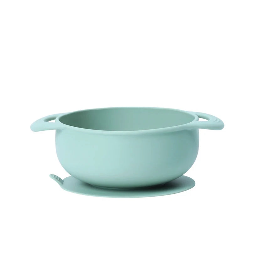 Bowl de Silicona con Succión - Azul - The Baby Nation