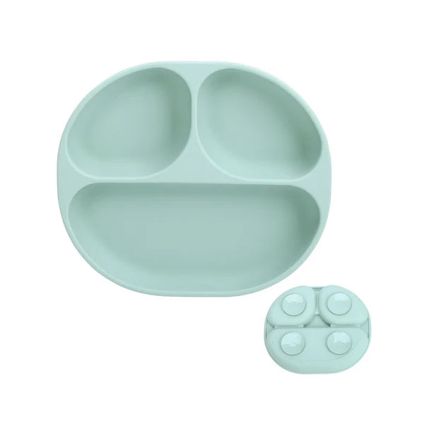 Plato de Silicona con Succión y Divisiones - The Baby Nation