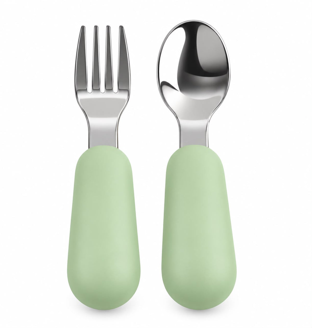 Cuchara y Tenedor de acero inoxidable - Momandme