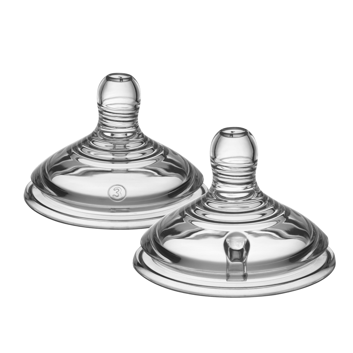 TETINA DE SILICONA NATURAL START 3m+ flujo medio - Tomme Tippee