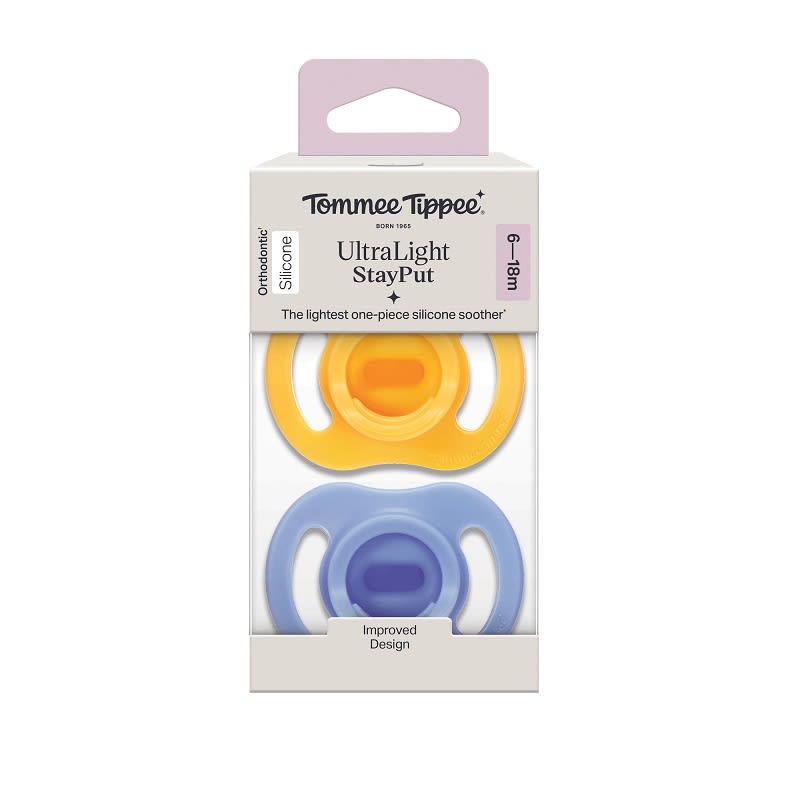 CHUPETE DE SILICONA ULTRA LIGERO STAYPUT 6-18 MESES - Tommee Tippee