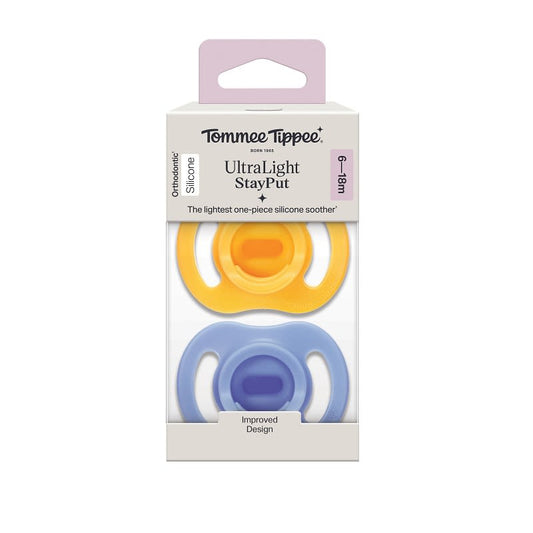CHUPETE DE SILICONA ULTRA LIGERO STAYPUT 6-18 MESES - Tommee Tippee