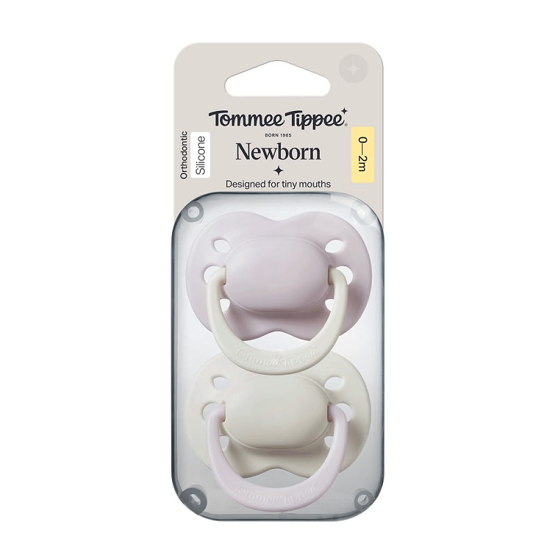 CHUPETE DE SILICONA NEWBORN 0-2 MESES NIÑA - Tommee Tippee