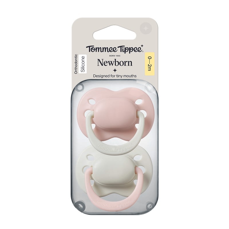 CHUPETE DE SILICONA NEWBORN 0-2 MESES NIÑA - Tommee Tippee