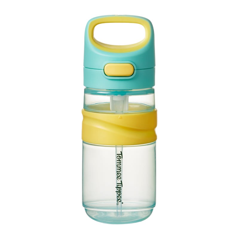 VASO CON BOMBILLA 500ML ON THE GO STRAW 18 MESES+ - Tommee Tippee