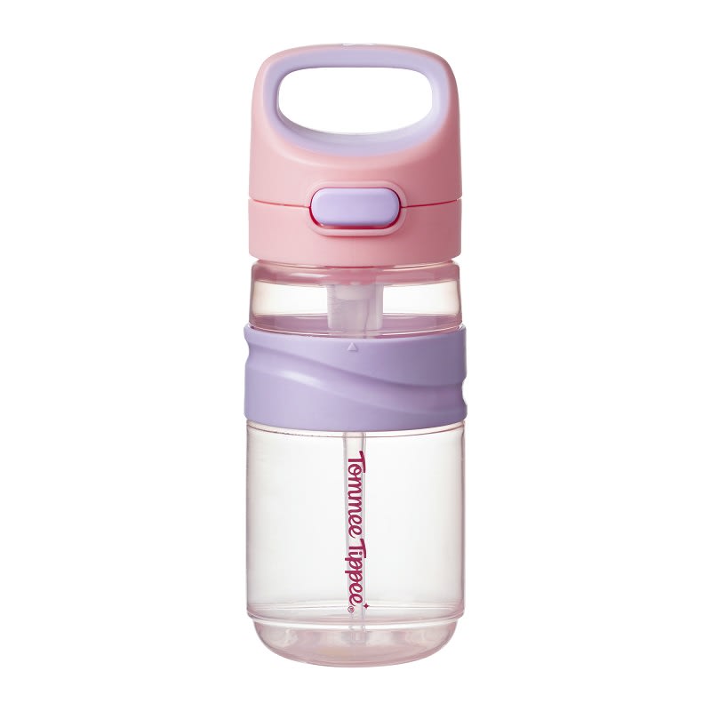 VASO CON BOMBILLA 500ML ON THE GO STRAW 18 MESES+ - Tommee Tippee