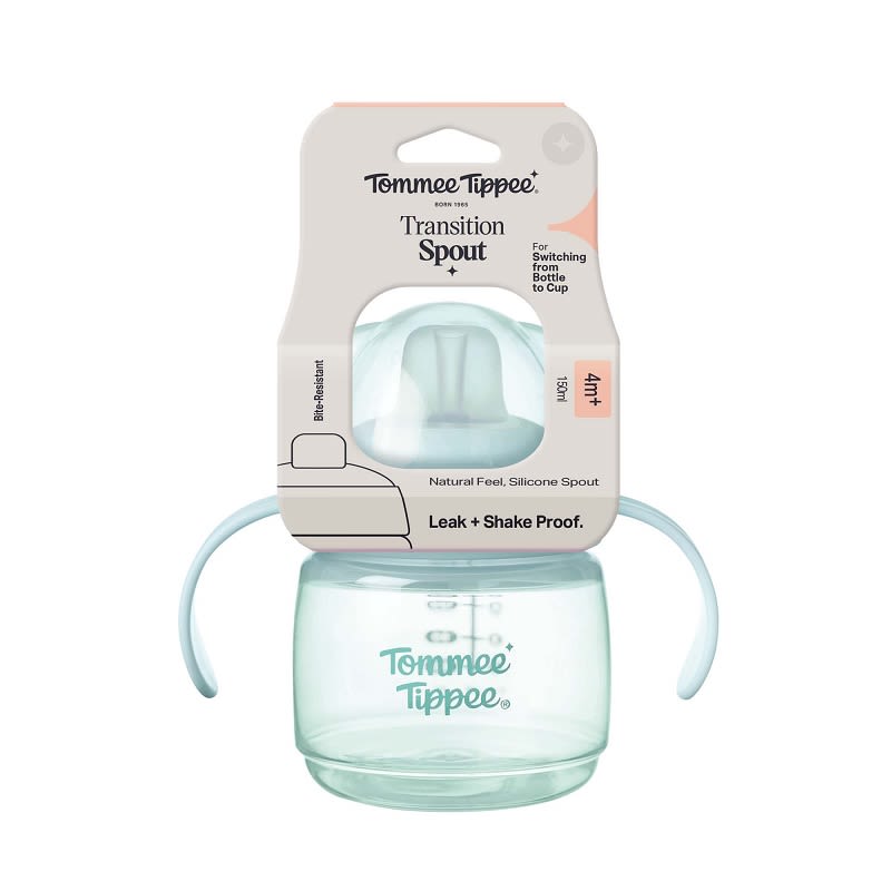 VASO DE INICIO 150ML TRANSITION SPOUT 4 MESES+ - Tommee Tippee