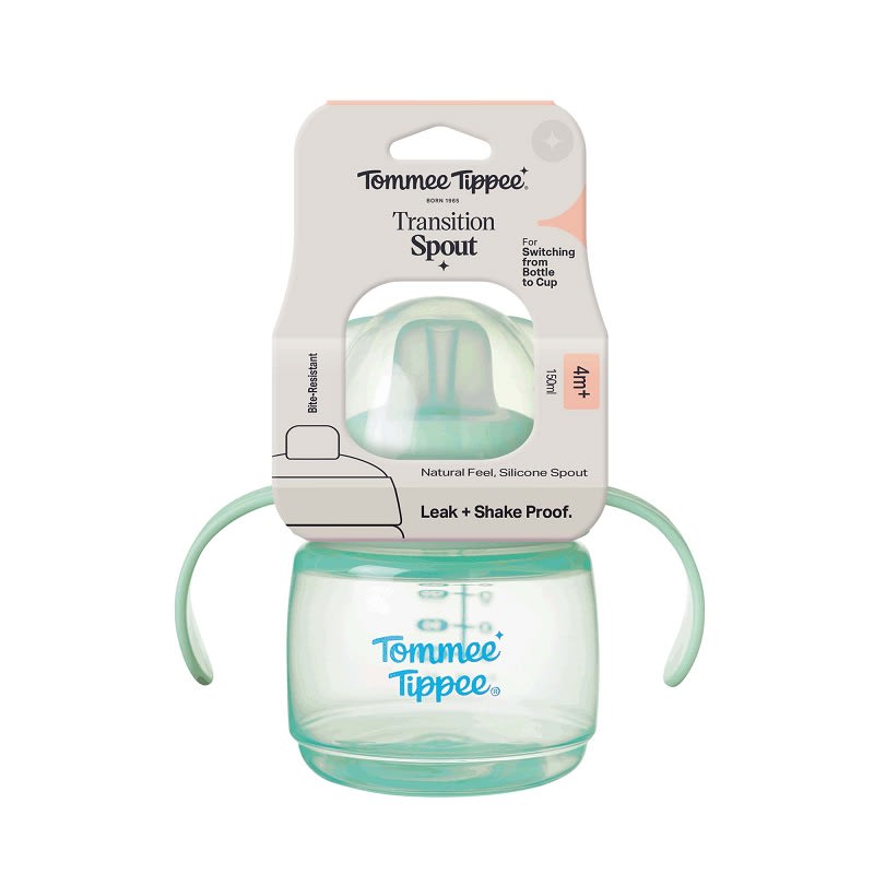 VASO DE INICIO 150ML TRANSITION SPOUT 4 MESES+ - Tommee Tippee