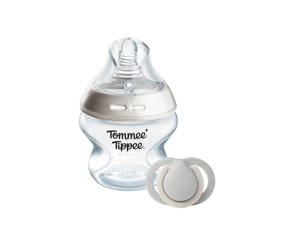 SET REGALO MAMADERA 150ML MAS CHUPETE 0-2M NATURAL START - Tommee Tippee