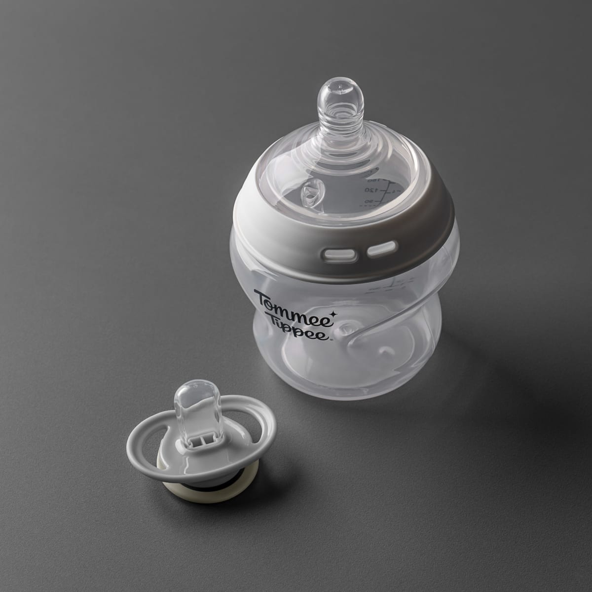 SET REGALO MAMADERA 150ML MAS CHUPETE 0-2M NATURAL START - Tommee Tippee