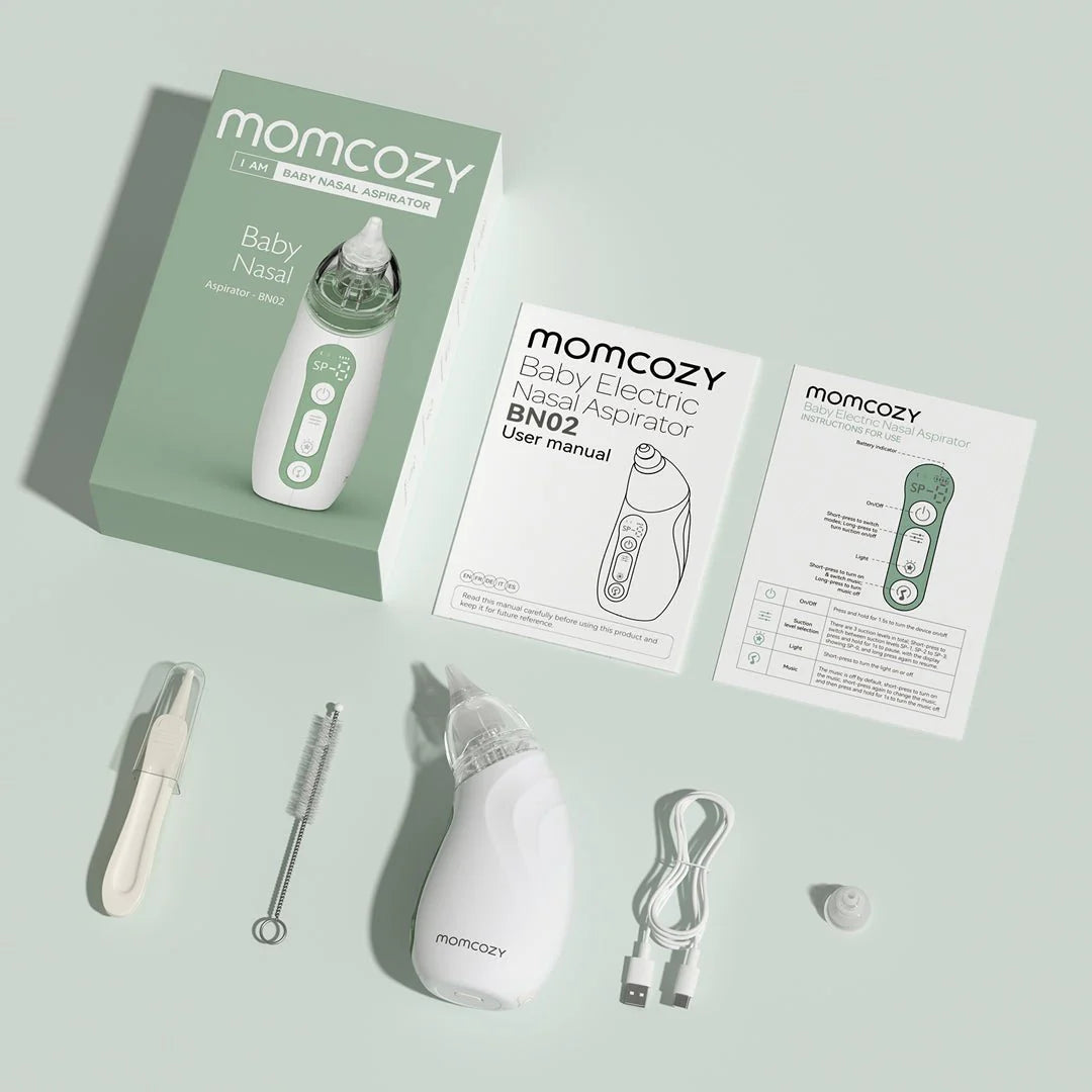 Aspirador nasal eléctrico - momcozy