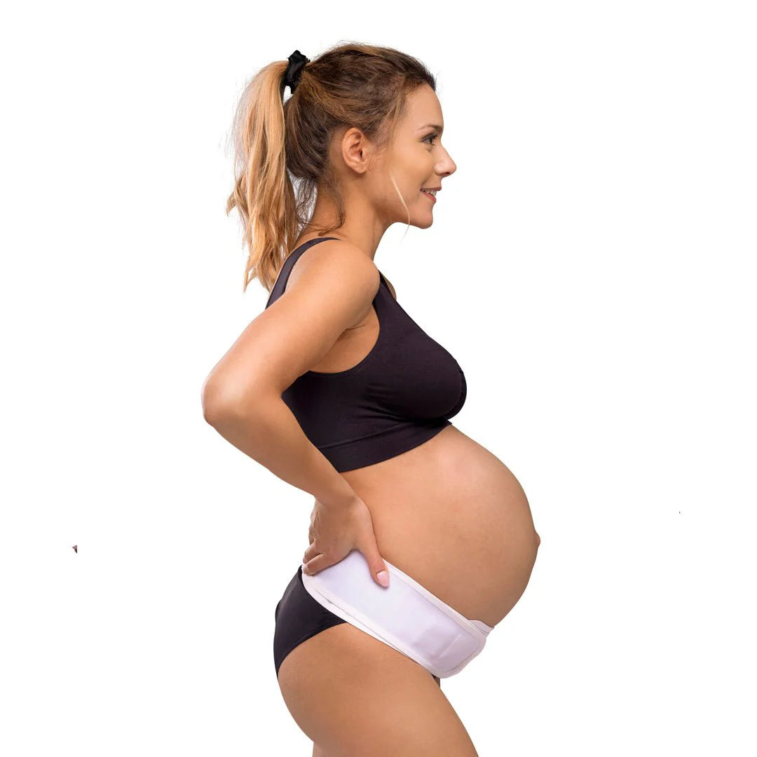 Cinturón Soporte Embarazo Ajustable Blanco talla S/M - Carriwell