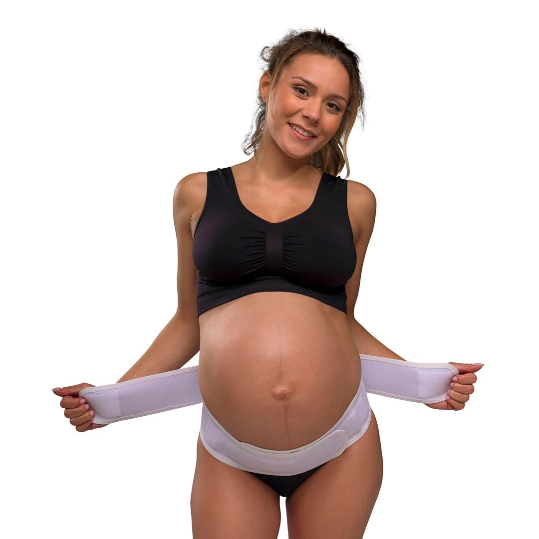 Cinturón Soporte Embarazo Ajustable Blanco talla S/M - Carriwell