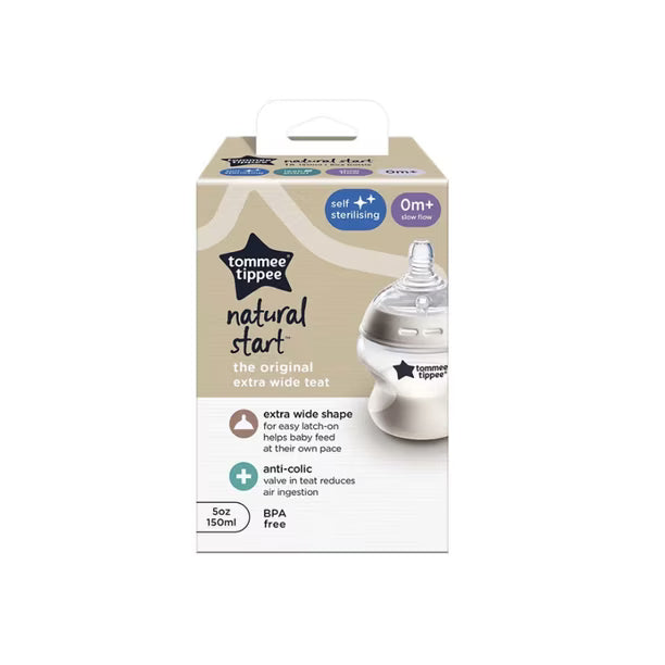 Mamadera De Inicio 150ml Natural Start Flujo Extra Lento - Tommee Tippee