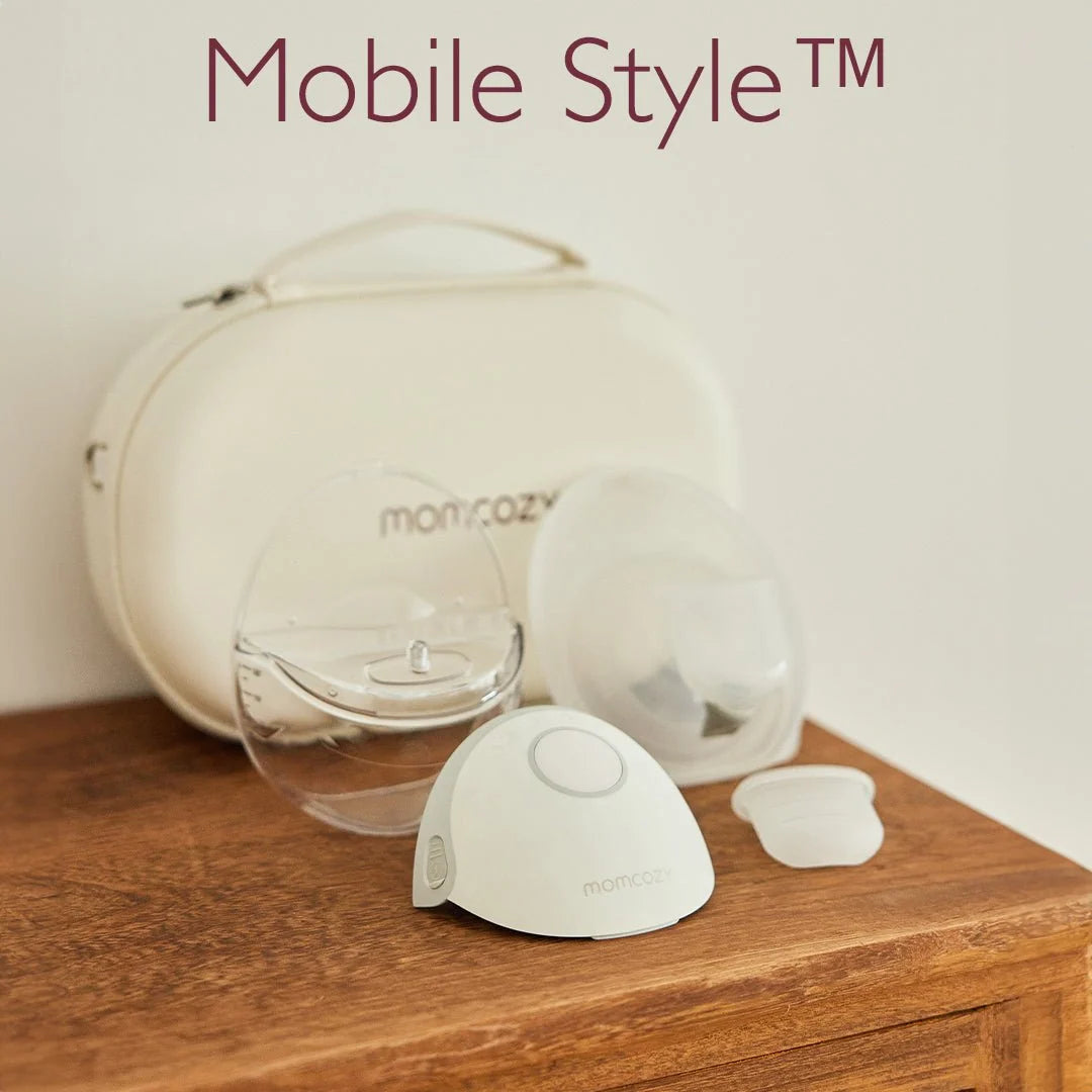 Extractor de leche materna M6 Doble Manos libres Mobile Style - Momcozy