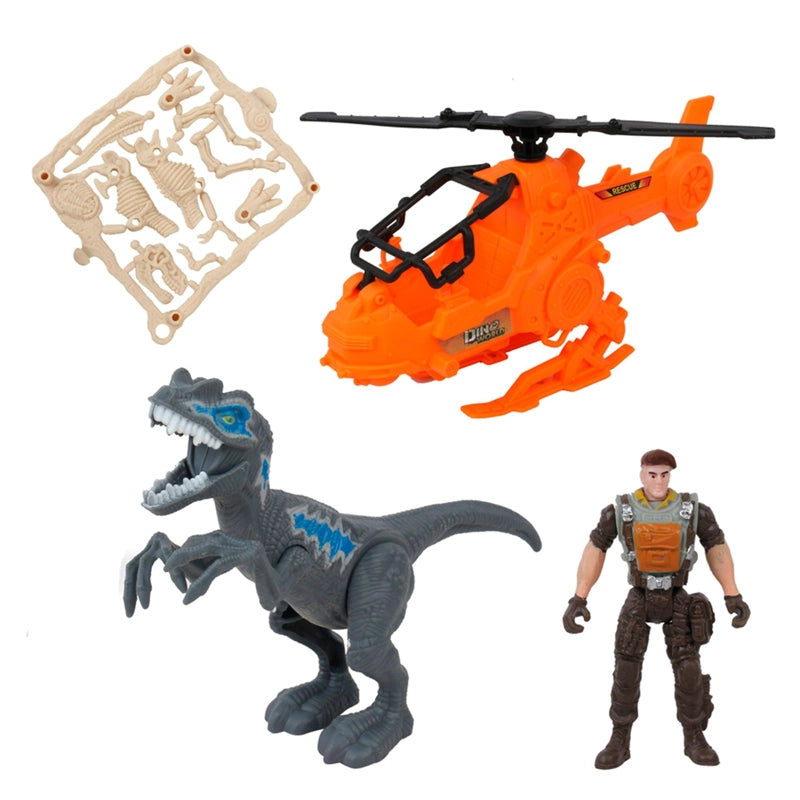 VEHICULO DINOSAURIO HELICOPTERO SPECIAL COMBAT