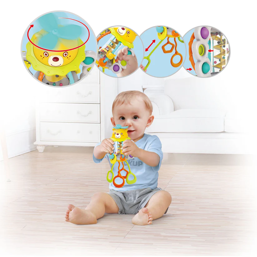 Juguete Oso Interactivo Sacude Y Tira – Hola Toys