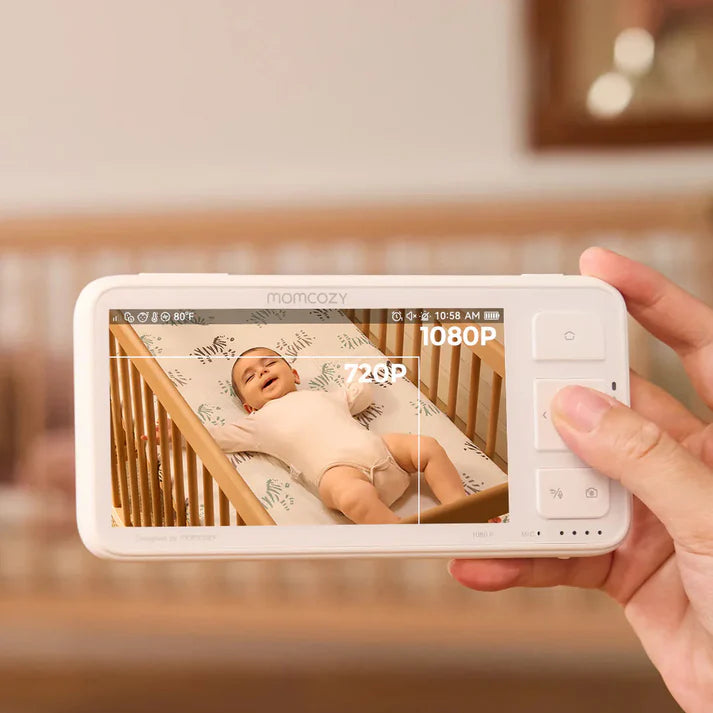 Monitor de Bebé 1080P con Pantalla de 5.5 - MomCozy