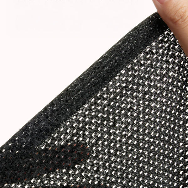 Portabebé Fular - Malla Negro - Momcozy