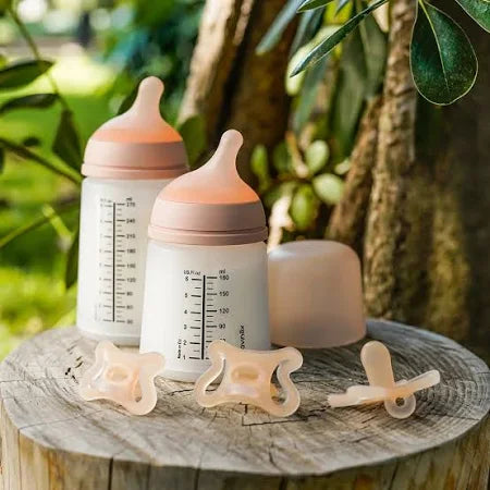 Pack Zero Zero Mamadera 180ml + Chupete Zero Zero -2/2 meses