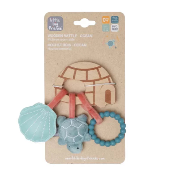 Sonajero de madera - Little Friends