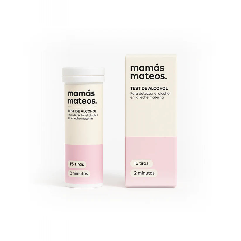 Test de Alcohol para Leche Materna - 15 Tiras Reactivas - Mamas Mateas