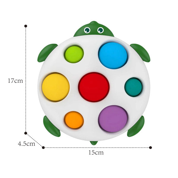 Tablero Apretable Silicona Tortuga- Huanger