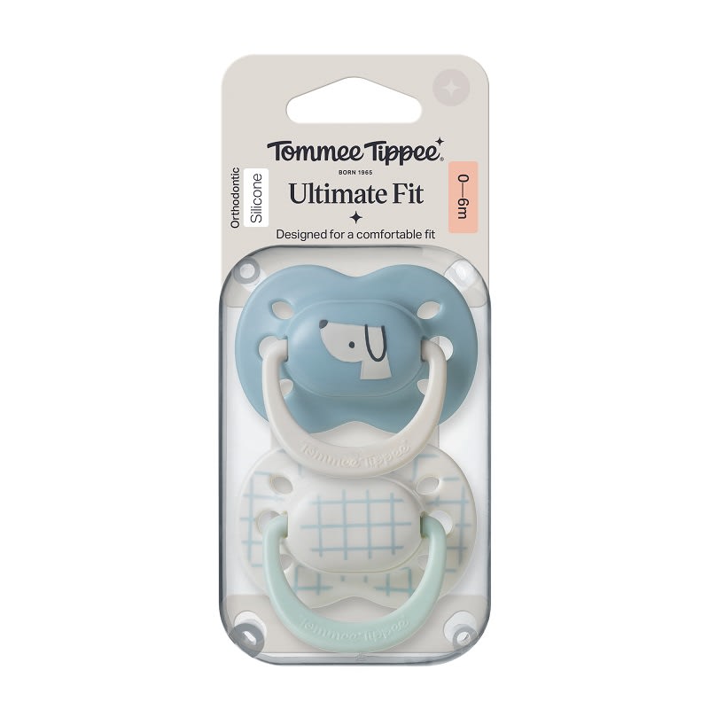 CHUPETE DE SILICONA ULTIMATE FIT  0-6 MESES - Tommee Tippee