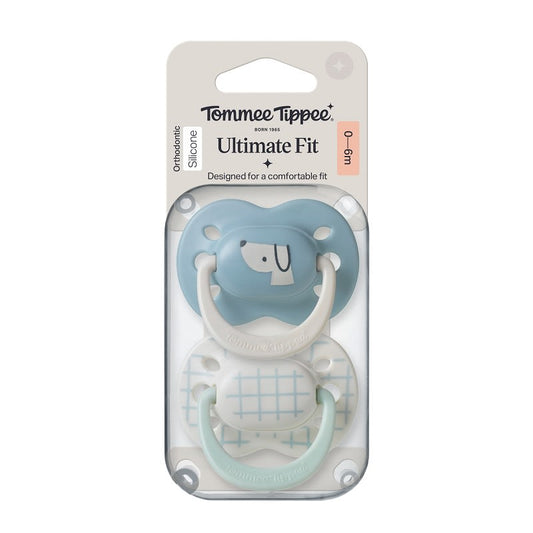 CHUPETE DE SILICONA ULTIMATE FIT  0-6 MESES - Tommee Tippee