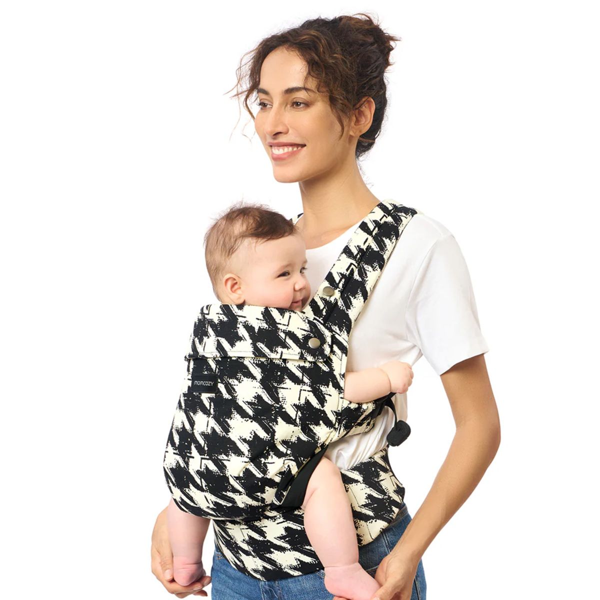 Portabebes Pure Hug Pata de Gallo - Momcozy