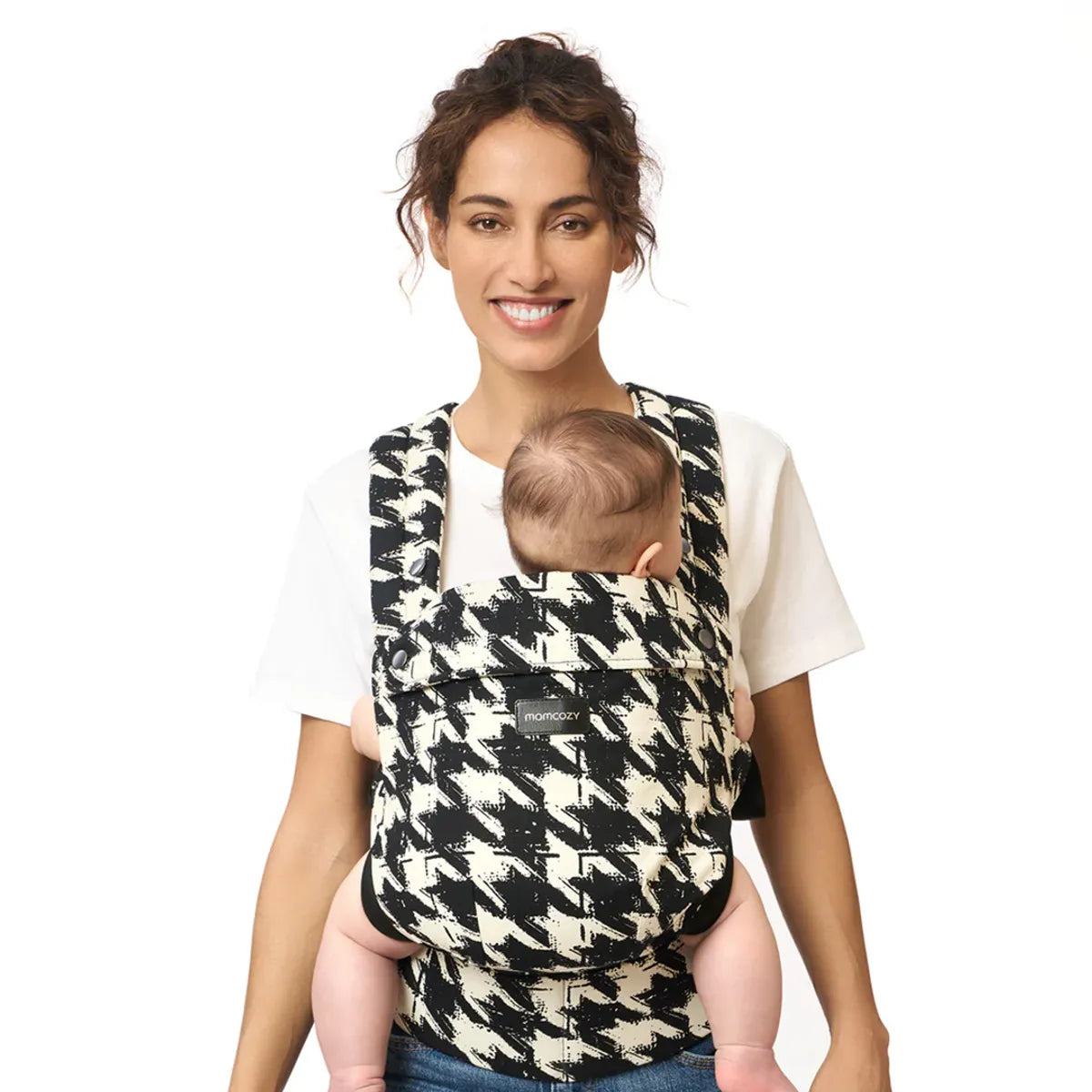 Portabebes Pure Hug Pata de Gallo - Momcozy