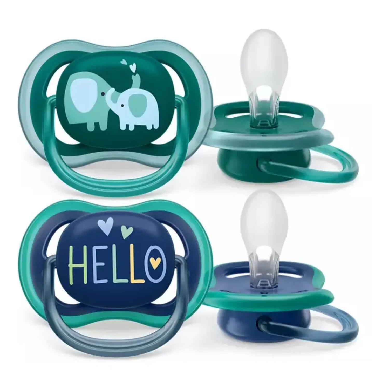 Set 2 chupetes ultra air 18m+ - Avent