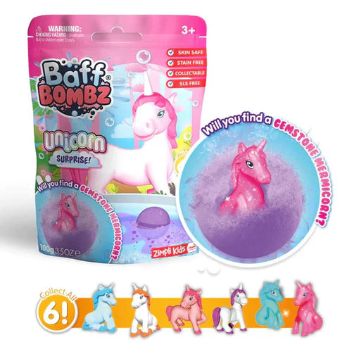 Baff Bombz Unicorn Surprise - Zimpli